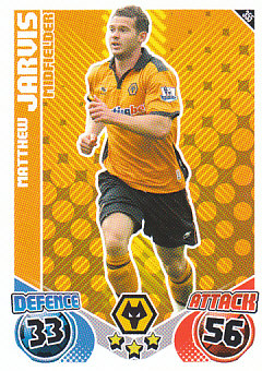 Matthew Jarvis Wolverhampton Wanderers 2010/11 Topps Match Attax #355